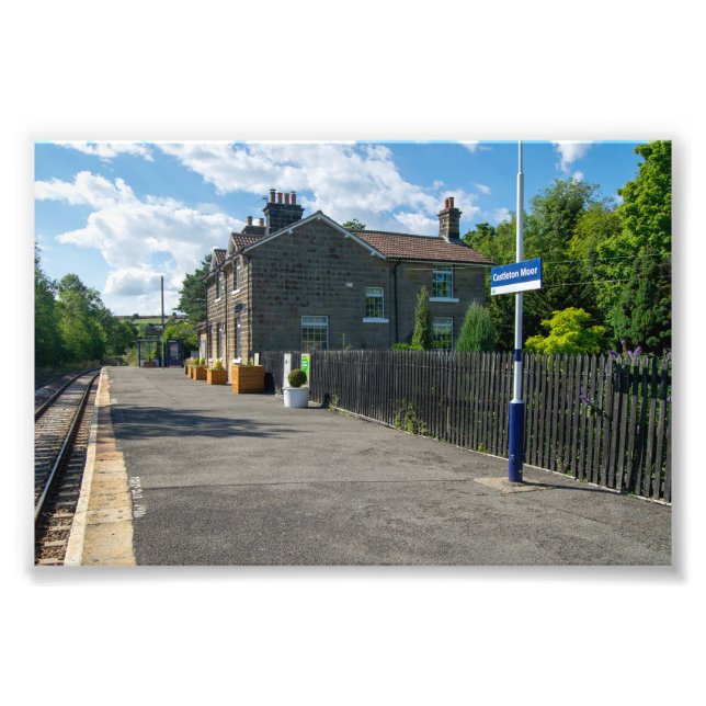 Foto Estação Ferroviária de Castleton Moor (Frente)