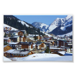 Foto Estância de esqui Lech em Áustria em Vorarlberg