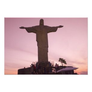 Foto Estátua de Cristo no Corcovado, perto da periferia