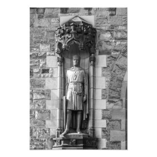 Foto Estátua de Robert, o Bruce no Castelo de Edimburgo
