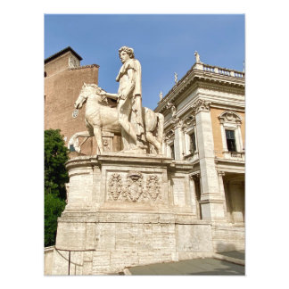 Foto Estátua no Capitoline Hill em Roma, Itália