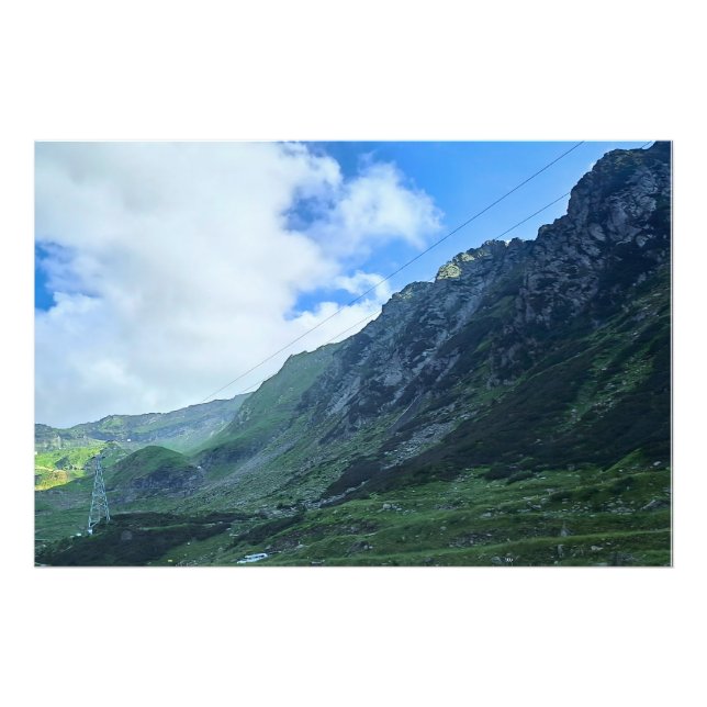 Foto Estrada da Montanha Transfagarasan - Romênia (Frente)