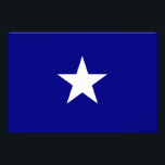 Foto Estrela Branca de Sinalizador Azul Bonnie<br><div class="desc">A bandeira azul de Bonnie com sua estrela branca solitária em fundo azul era a bandeira não oficial dos Estados Confederados da América no início da Guerra Civil Americana.</div>