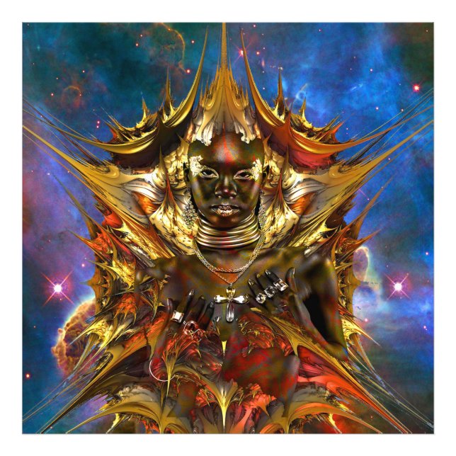 Foto Estrela de Ouro mágica (Frente)