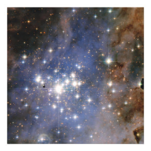 Foto Estrelas Diamante na Nebulosa de Carina Hubble Esp