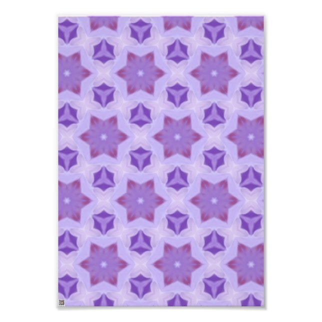 Foto Estrelas roxas (Frente)