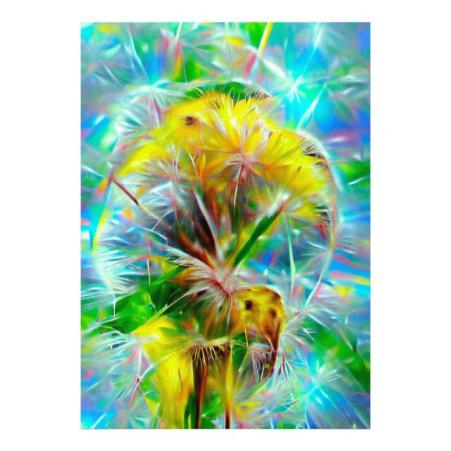 Foto Eteal Dandelions em Neon Dreamscape (Frente)