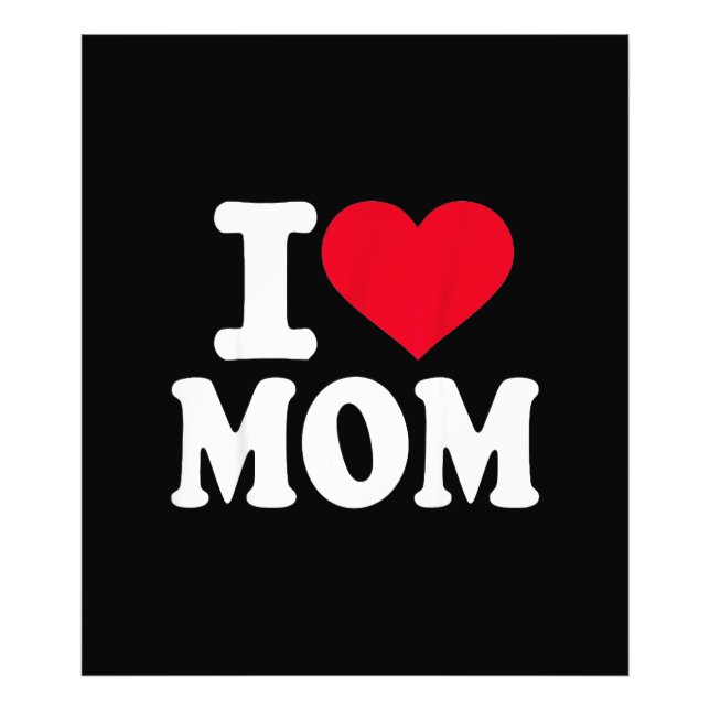 Foto Eu Amo a Mamãe (Frente)