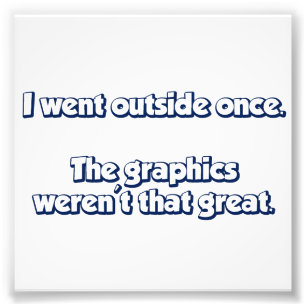 Foto Eu fui parte externa uma vez.  Os gráficos não