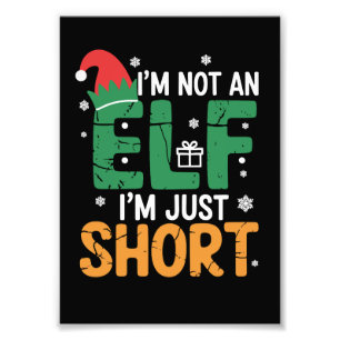 Foto Eu Não Sou Um Elf Apenas Um Pequeno Natal Engraçad