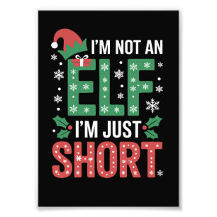 Foto Eu Não Sou Um Elf Apenas Um Pequeno Natal Engraçad