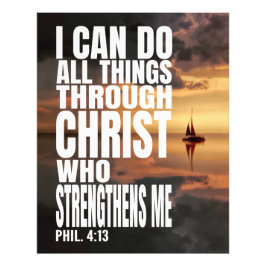 FOTO EU POSSO FAZER TUDO ATRAVÉS DO CRISTO QUE FORTALEÇ