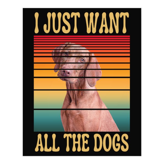 FOTO EU SÓ QUERO TODOS OS CÃES (Frente)
