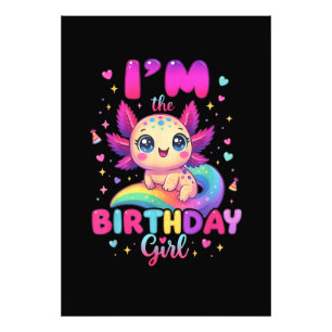 Foto Eu Sou a Axolote da Garota de Aniversário