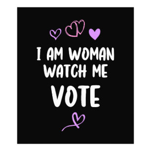 Foto Eu Sou Mulher Observe Me Votar