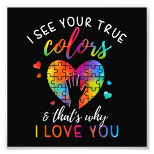 Foto Eu Vejo Suas Verdadeiras Cores, Autismo Do Mundo Q