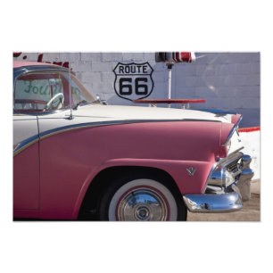 Foto EUA, arizona, Williams. Rt. 66 cidade, os anos 50