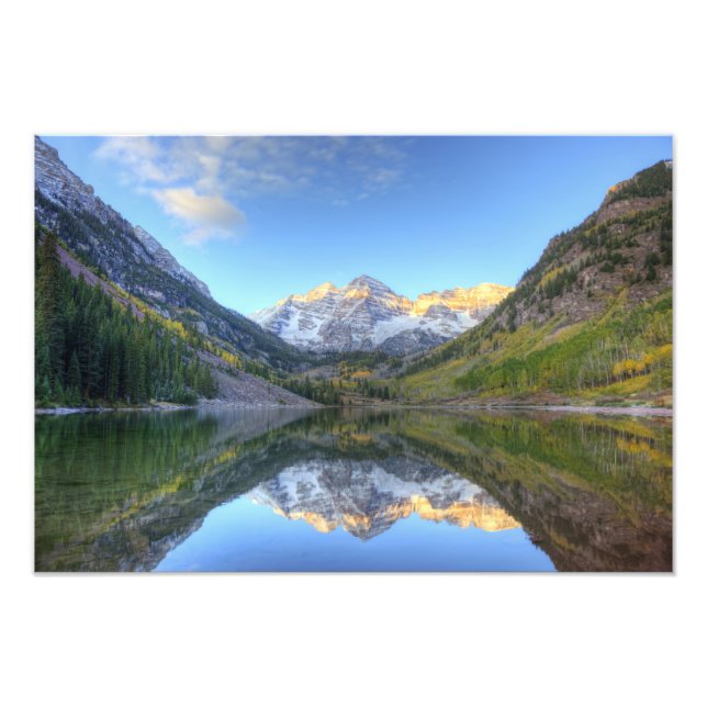 Foto EUA, Colorado, Maroon Bells-Snowmass (Frente)