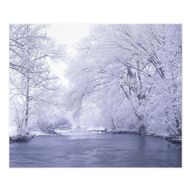 Foto EUA, Kentucky, Louisville. Neve coberta (Frente)