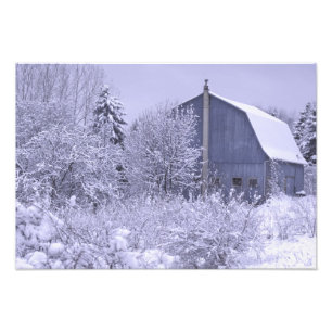 Foto EUA, Michigan, Rochester Hills. Azul nevado