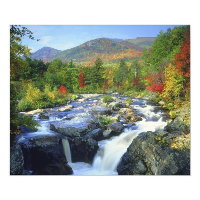 Foto EUA, Nova York. Uma cachoeira no Adirondack (Frente)