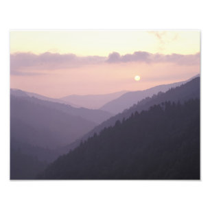 Foto EUA, Tennessee. Grandes Montanhas Smokey