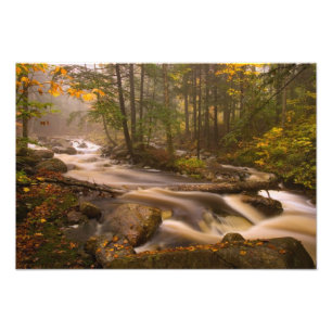 Foto EUA, Vermont, East Arlington, Fluxo de córregos 2