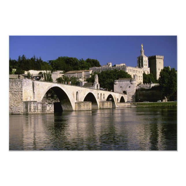 Foto Europa, França, Provença, Avinhão. Palácio dos 2 (Frente)
