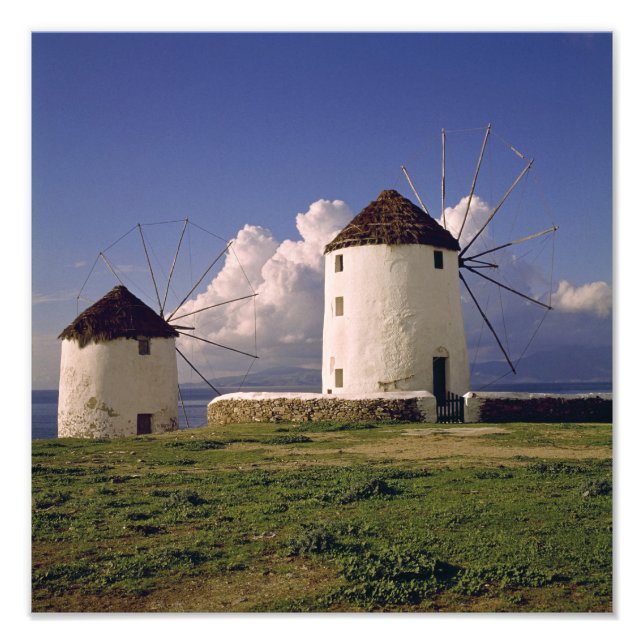 Foto Europa, Grécia, Mykonos. Lavado branco (Frente)