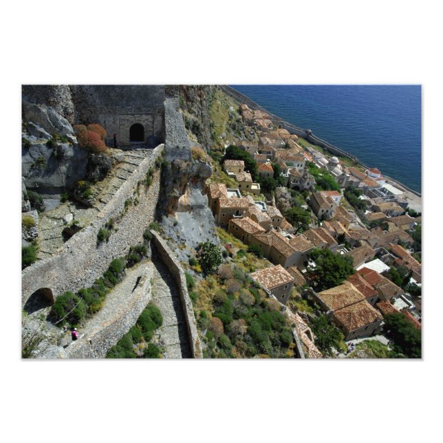 Foto Europa, Grécia, Peloponeso, Monemvasia (Frente)