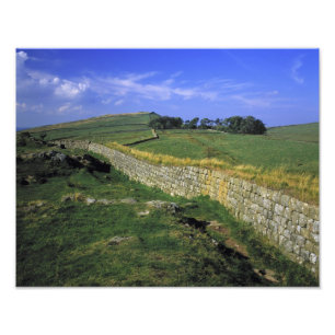 Foto Europa, Inglaterra, Muralha de Adriano. As pedras
