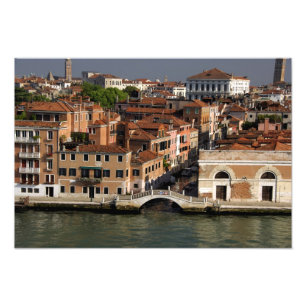 Foto Europa, Itália, Veneza. Vista do canal. UNESCO