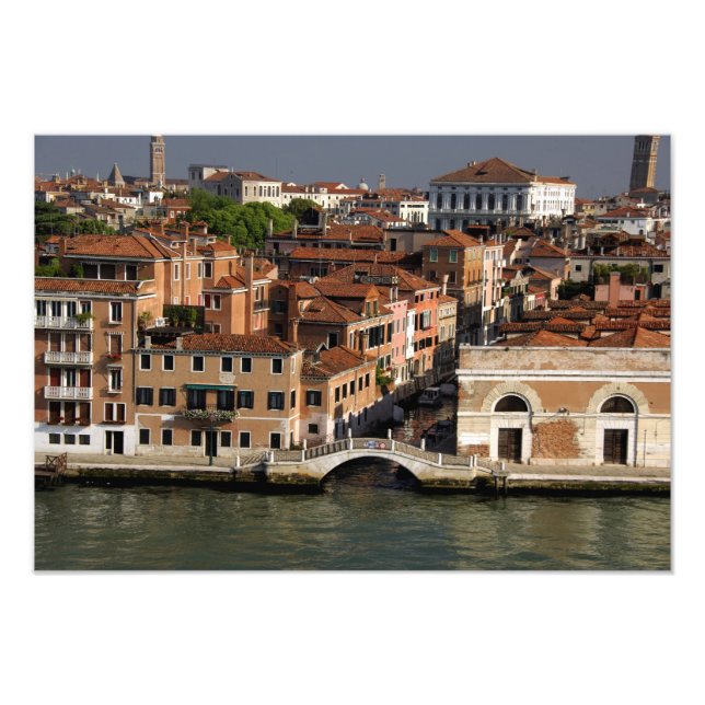 Foto Europa, Itália, Veneza. Vista do canal. UNESCO (Frente)