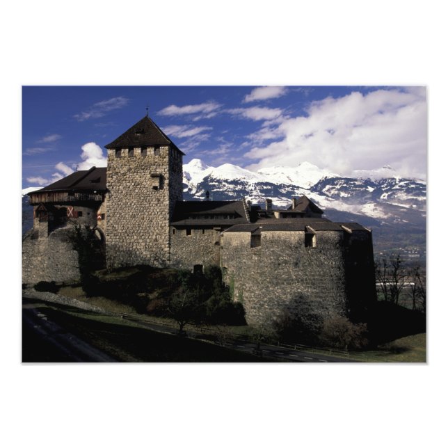 Foto Europa, Liechtenstein, Vaduz. Vaduz Castle, 2 (Frente)