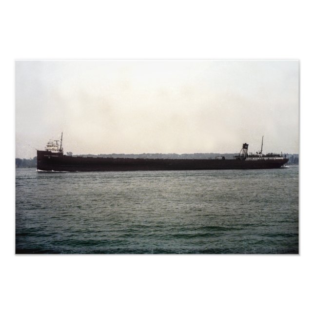 Foto Excelente Lagos navio a vapor Enders Voorhees (Frente)