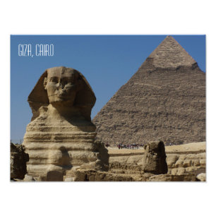 Foto Excelente Sphinx Estátua Giza Cairo Egito Souveni