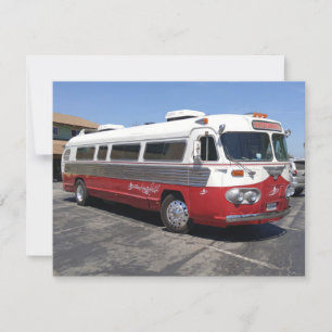 Foto excepcional do barramento retrô