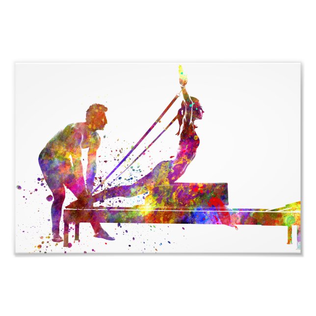 Foto exercício de ginástica (Frente)