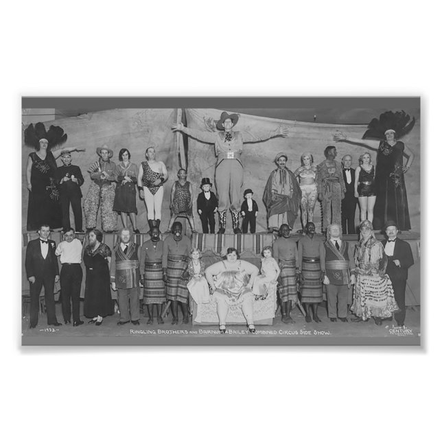 Foto Exibições Circenses de Fenômenos (Frente)