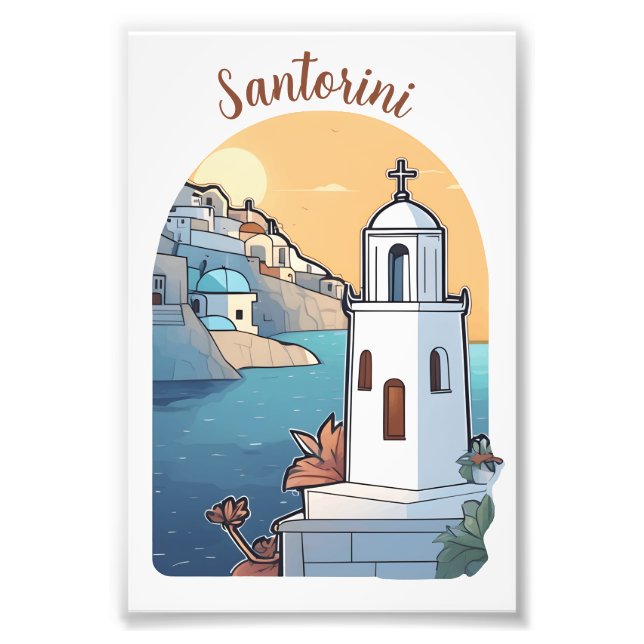 Foto Explorando Santorini, Grécia (Frente)