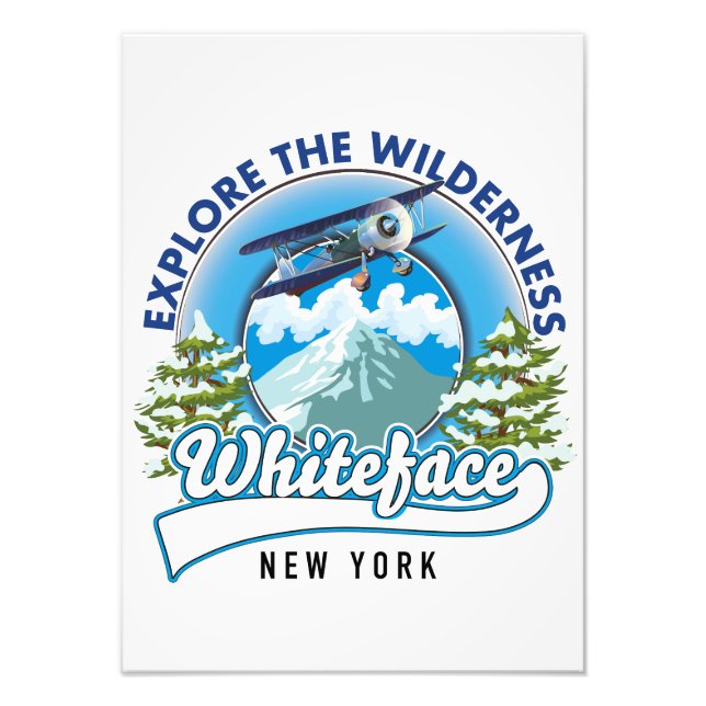 Foto Explore a Natureza Selvagem, Whiteface Nova York  (Frente)