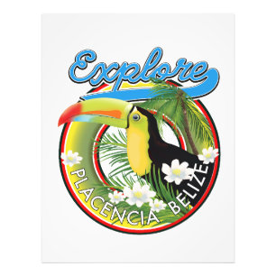 Foto Explore o logotipo do viagem do Placencia Belize
