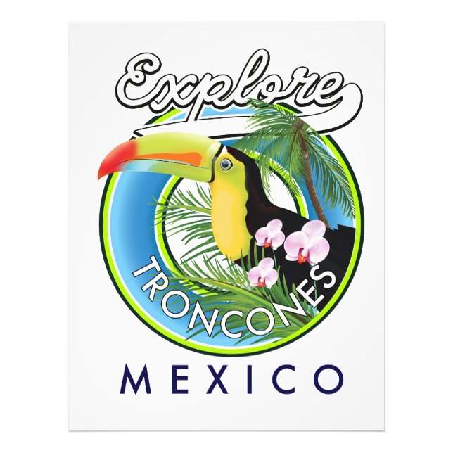 Foto Explore Troncones México logotipo retro (Frente)