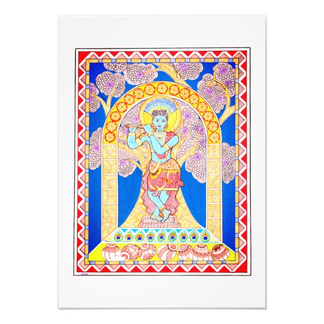 Foto Exposição - Motif Krishna (Frente)