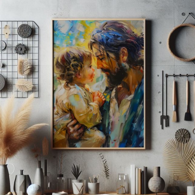 Foto Expressionismo de Jesus e Crianças (Criador carregado)