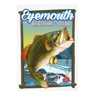 Foto Eyemouth Berwickshire Scotland poster.