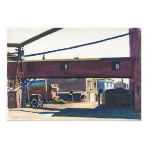 Foto Fábrica de Caixas, Gloucester Edward Hopper