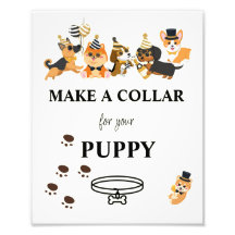 Faça Um Sinal Colar, Puppy Pawty
