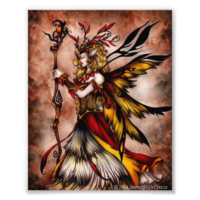 Foto Fada de outono (Frente)