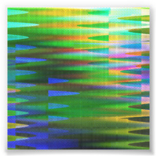 Foto Falha analógica estética de onda de arte reluzen